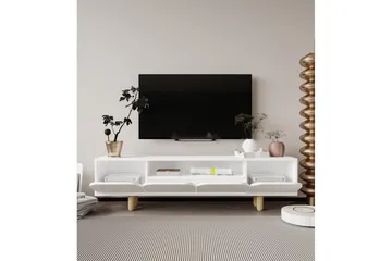 Arvo TV-benk 180x30 cm - Hvit - Møbler - Mediamøbel & tv møbel - TV-benk & mediabenk
