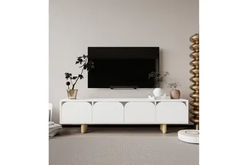Arvo TV-benk 180x30 cm - Hvit - Møbler - Mediamøbel & tv møbel - TV-benk & mediabenk