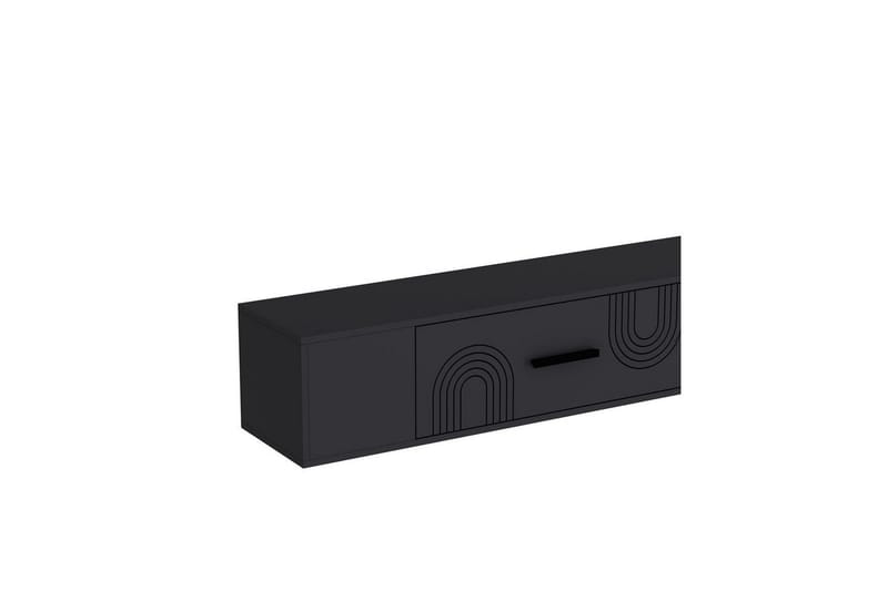 Avryn TV-benk 150 cm - Antrasitt - Møbler - Mediamøbel & tv møbel - TV-benk & mediabenk