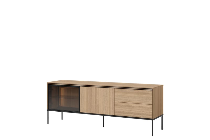 Basici Tv-Benk 167x41 cm - Brun - Møbler - Mediamøbel & tv møbel - TV-benk & mediabenk