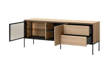 Basici Tv-Benk 167x41 cm - Brun - Møbler - Mediamøbel & tv møbel - TV-benk & mediabenk