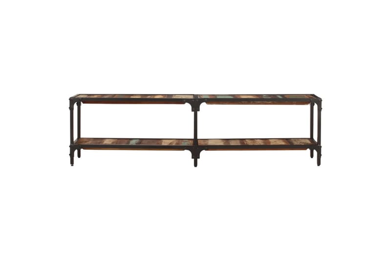 beBasic TV-benk 150x30x41 cm gjenvunnet heltre - Flerfarget - Møbler - Mediamøbel & tv møbel - TV-benk & mediabenk
