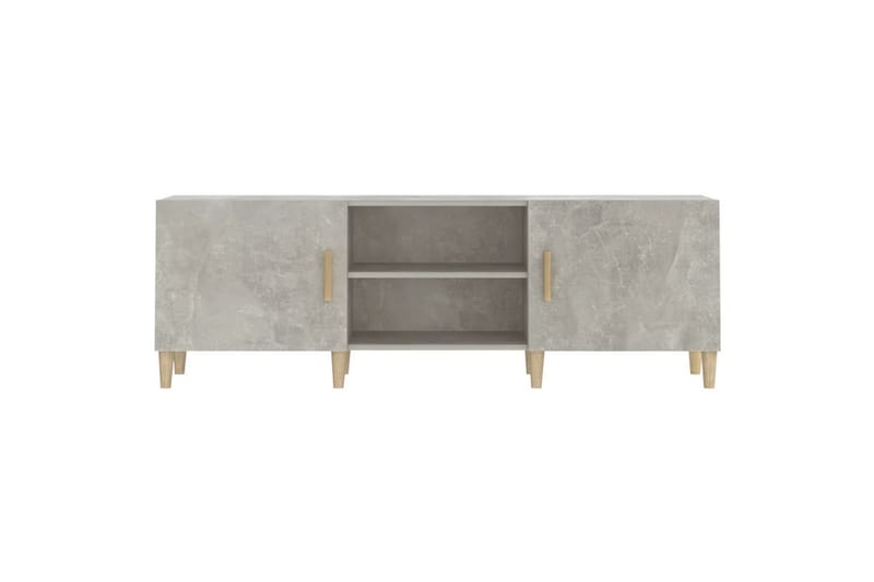 beBasic TV-benk betonggrå 150x30x50 cm konstruert tre - GrÃ¥ - Møbler - Mediamøbel & tv møbel - TV-benk & mediabenk