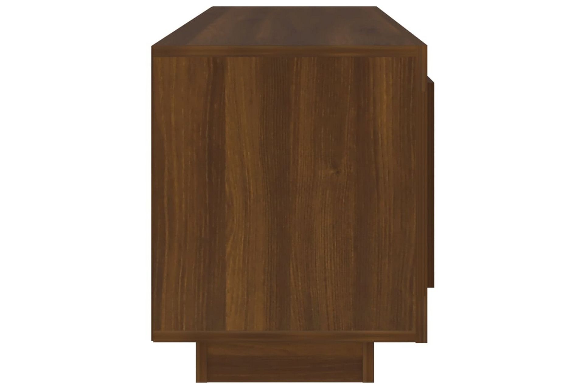 beBasic TV-benk brun eik 102x35x45 cm konstruert tre - Brun - Møbler - Mediamøbel & tv møbel - TV-benk & mediabenk