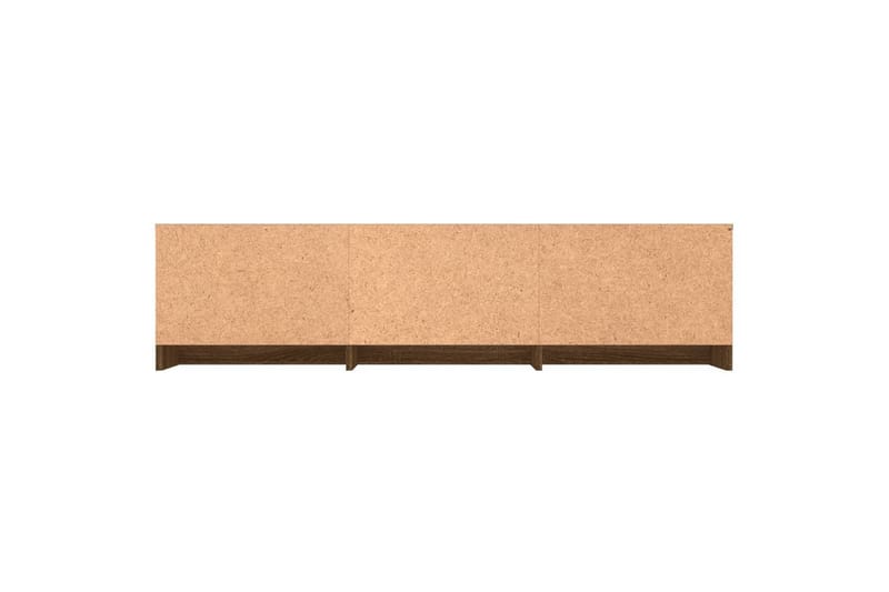 beBasic TV-benk brun eik 140x40x35,5 cm konstruert tre - Brun - Møbler - Mediamøbel & tv møbel - TV-benk & mediabenk