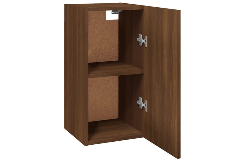 beBasic TV-benk brun eik 30,5x30x60 cm konstruert tre - Brun - Møbler - Mediamøbel & tv møbel - TV-benk & mediabenk