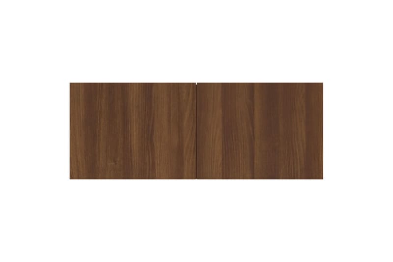 beBasic TV-benk brun eik 80x30x30 cm konstruert tre - Brun - Møbler - Mediamøbel & tv møbel - TV-benk & mediabenk