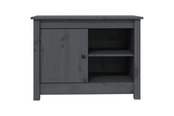 beBasic TV-benk grå 70x36,5x52 cm heltre furu - GrÃ¥ - Møbler - Mediamøbel & tv møbel - TV-benk & mediabenk