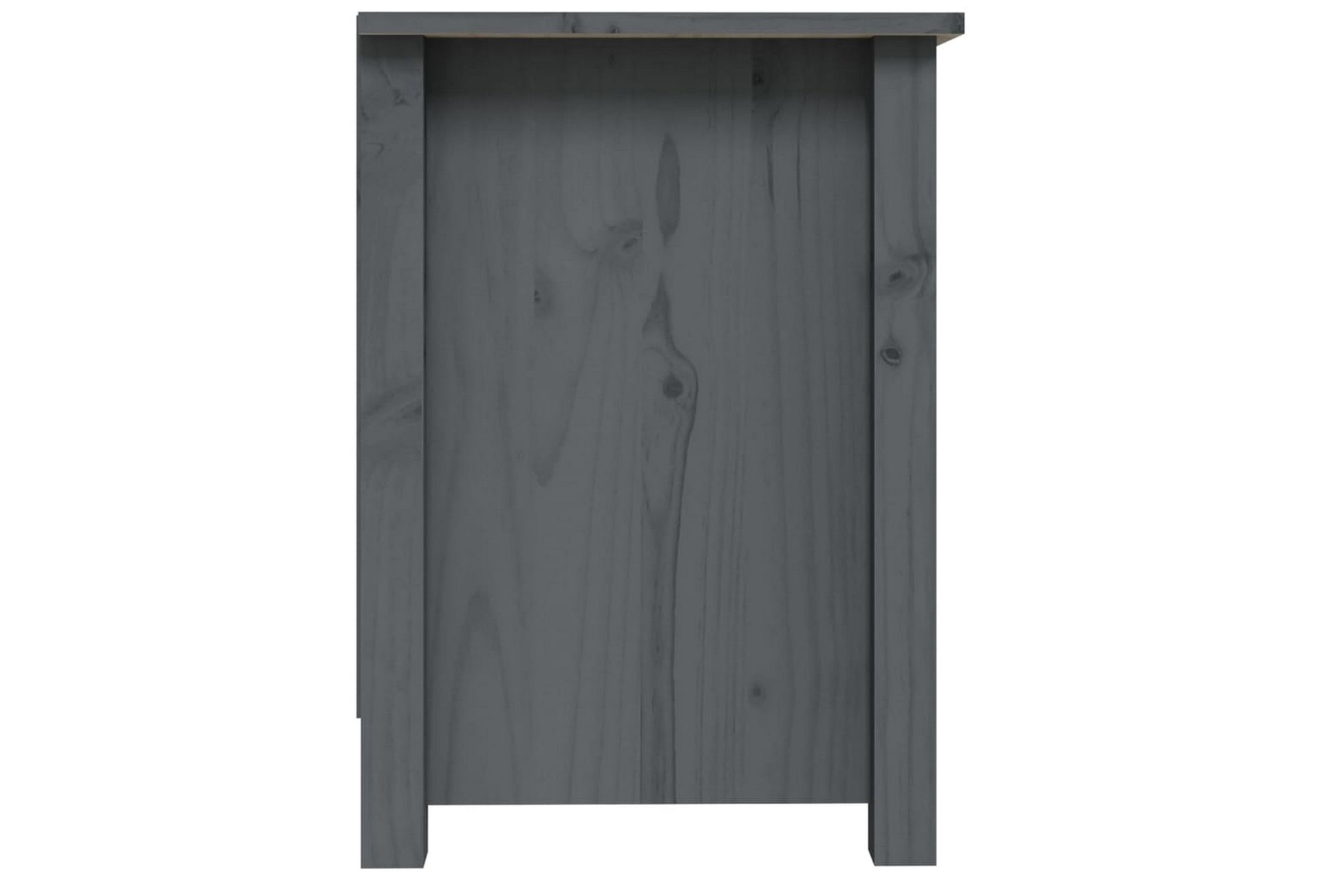 beBasic TV-benk grå 70x36,5x52 cm heltre furu - GrÃ¥ - Møbler - Mediamøbel & tv møbel - TV-benk & mediabenk