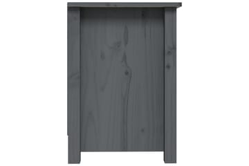 beBasic TV-benk grå 70x36,5x52 cm heltre furu - GrÃ¥ - Møbler - Mediamøbel & tv møbel - TV-benk & mediabenk