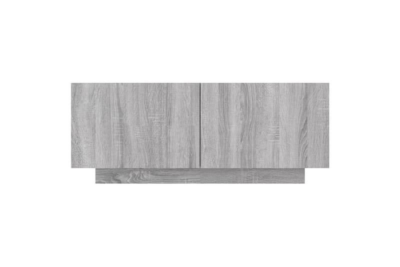 beBasic TV-benk grå sonoma 100x35x40 cm konstruert tre - GrÃ¥ - Møbler - Mediamøbel & tv møbel - TV-benk & mediabenk