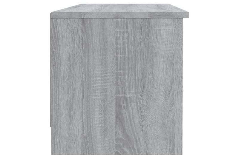 beBasic TV-benk grå sonoma 102x35,5x36,5 cm konstruert tre - GrÃ¥ - Møbler - Mediamøbel & tv møbel - TV-benk & mediabenk