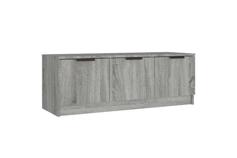 beBasic TV-benk grå sonoma 102x35x36,5 cm konstruert tre - GrÃ¥ - Møbler - Mediamøbel & tv møbel - TV-benk & mediabenk