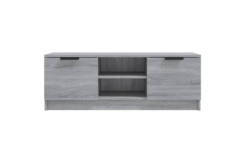beBasic TV-benk grå sonoma 102x35x36,5 cm konstruert tre - GrÃ¥ - Møbler - Mediamøbel & tv møbel - TV-benk & mediabenk