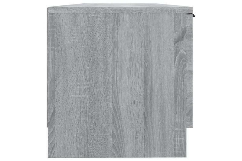 beBasic TV-benk grå sonoma 102x35x36,5 cm konstruert tre - GrÃ¥ - Møbler - Mediamøbel & tv møbel - TV-benk & mediabenk
