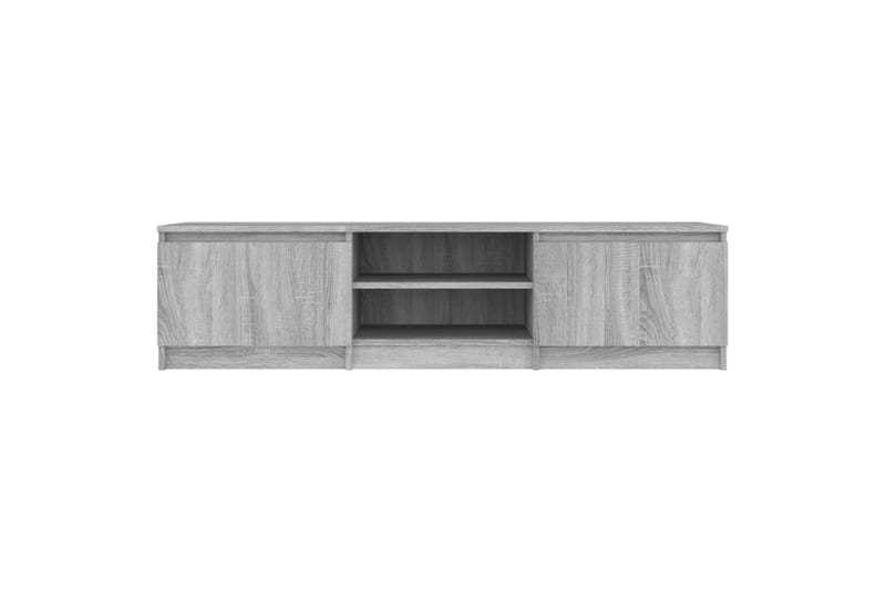 beBasic TV-benk grå sonoma 140x40x35,5 cm konstruert tre - GrÃ¥ - Møbler - Mediamøbel & tv møbel - TV-benk & mediabenk