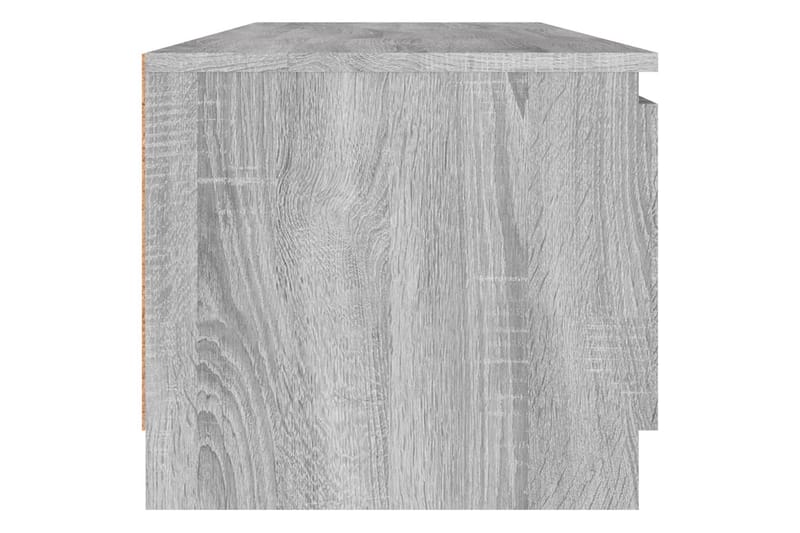 beBasic TV-benk grå sonoma 140x40x35,5 cm konstruert tre - GrÃ¥ - Møbler - Mediamøbel & tv møbel - TV-benk & mediabenk