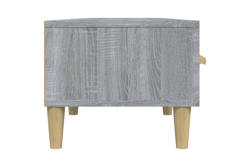 beBasic TV-benk grå sonoma 150x34,5x30 cm konstruert tre - GrÃ¥ - Møbler - Mediamøbel & tv møbel - TV-benk & mediabenk