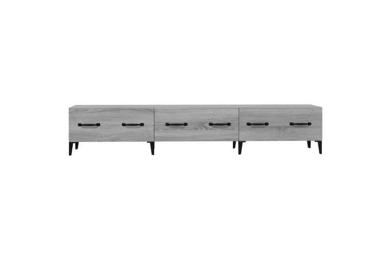 beBasic TV-benk grå sonoma 150x34,5x30 cm konstruert tre - GrÃ¥ - Møbler - Mediamøbel & tv møbel - TV-benk & mediabenk