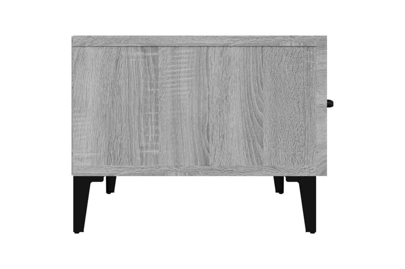 beBasic TV-benk grå sonoma 150x34,5x30 cm konstruert tre - GrÃ¥ - Møbler - Mediamøbel & tv møbel - TV-benk & mediabenk