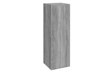 beBasic TV-benk grå sonoma 30,5x30x90 cm konstruert tre - GrÃ¥ - Møbler - Mediamøbel & tv møbel - TV-benk & mediabenk