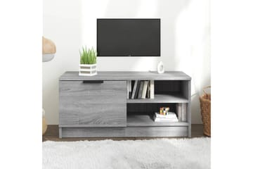 beBasic TV-benk grå sonoma 80x35x36,5 cm konstruert tre - GrÃ¥ - Møbler - Mediamøbel & tv møbel - TV-benk & mediabenk