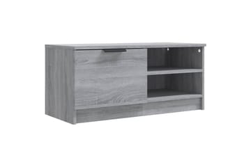 beBasic TV-benk grå sonoma 80x35x36,5 cm konstruert tre - GrÃ¥ - Møbler - Mediamøbel & tv møbel - TV-benk & mediabenk