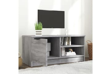 beBasic TV-benk grå sonoma 80x35x36,5 cm konstruert tre - GrÃ¥ - Møbler - Mediamøbel & tv møbel - TV-benk & mediabenk