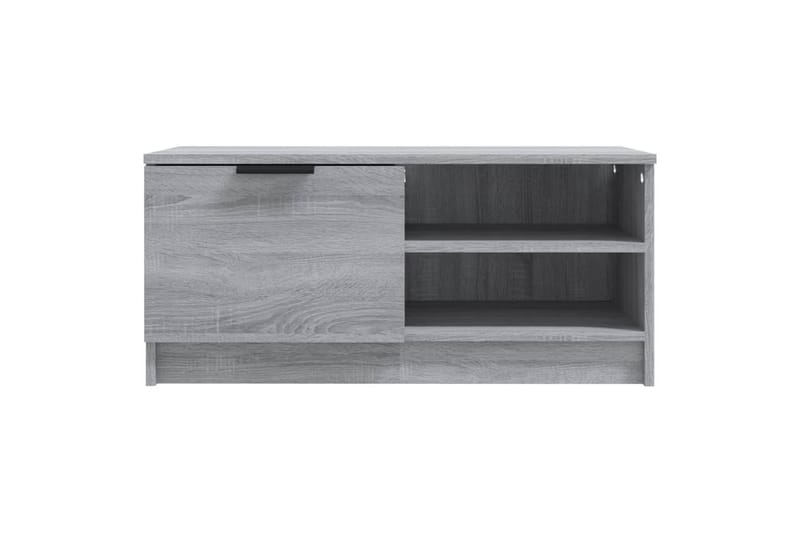beBasic TV-benk grå sonoma 80x35x36,5 cm konstruert tre - GrÃ¥ - Møbler - Mediamøbel & tv møbel - TV-benk & mediabenk