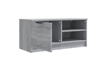 beBasic TV-benk grå sonoma 80x35x36,5 cm konstruert tre - GrÃ¥ - Møbler - Mediamøbel & tv møbel - TV-benk & mediabenk