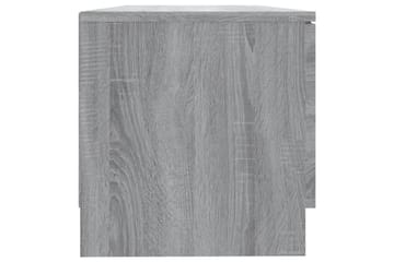 beBasic TV-benk grå sonoma 80x35x36,5 cm konstruert tre - GrÃ¥ - Møbler - Mediamøbel & tv møbel - TV-benk & mediabenk