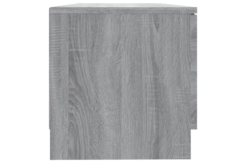 beBasic TV-benk grå sonoma 80x35x36,5 cm konstruert tre - GrÃ¥ - Møbler - Mediamøbel & tv møbel - TV-benk & mediabenk