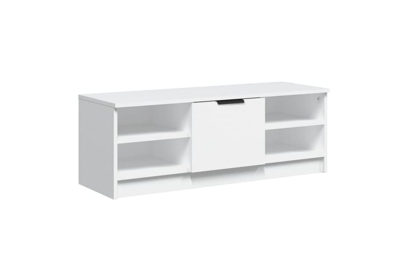 beBasic TV-benk hvit 102x35,5x36,5 cm konstruert tre - Hvit - TV-benk & mediabenk