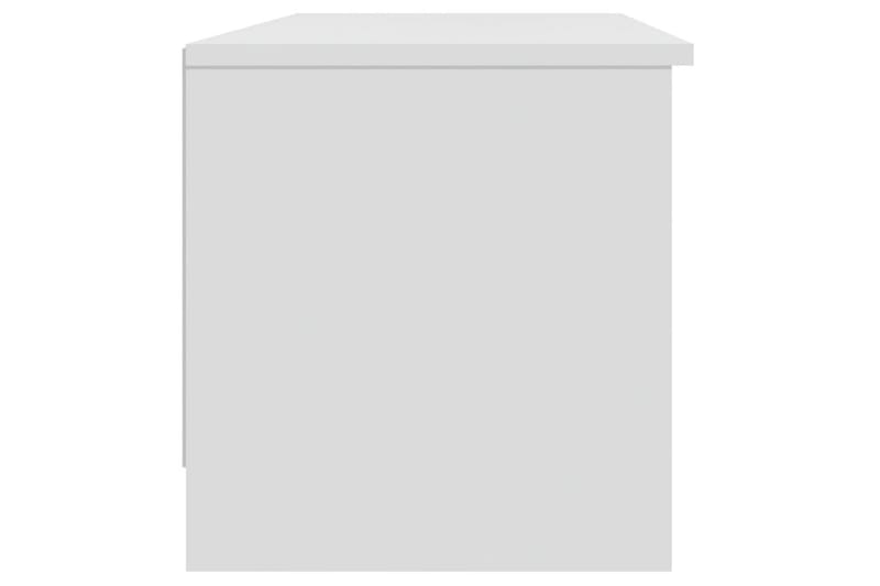 beBasic TV-benk hvit 102x35,5x36,5 cm konstruert tre - Hvit - Møbler - Mediamøbel & tv møbel - TV-benk & mediabenk