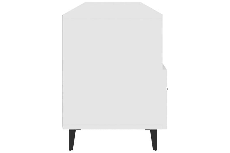 beBasic TV-benk hvit 102x35x50 cm konstruert tre - Hvit - Møbler - Mediamøbel & tv møbel - TV-benk & mediabenk