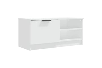 beBasic TV-benk hvit 80x35x36,5 cm konstruert tre - Hvit - Møbler - Mediamøbel & tv møbel - TV-benk & mediabenk