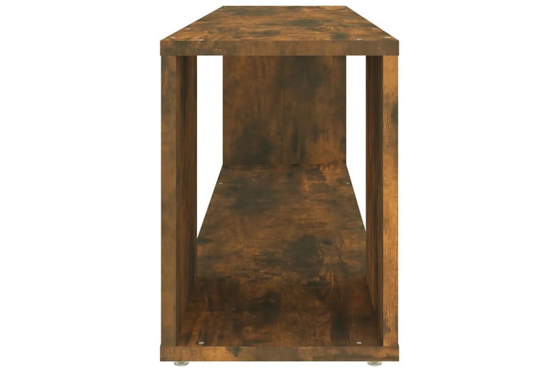 beBasic TV-benk røkt eik 100x24x32 cm konstruert tre - Brun - Møbler - Mediamøbel & tv møbel - TV-benk & mediabenk