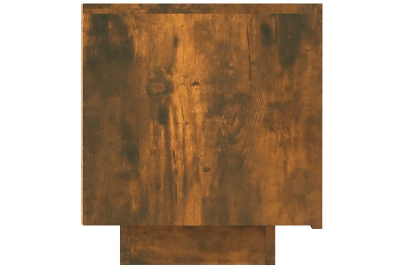 beBasic TV-benk røkt eik 100x35x40 cm konstruert tre - Brun - Møbler - Mediamøbel & tv møbel - TV-benk & mediabenk