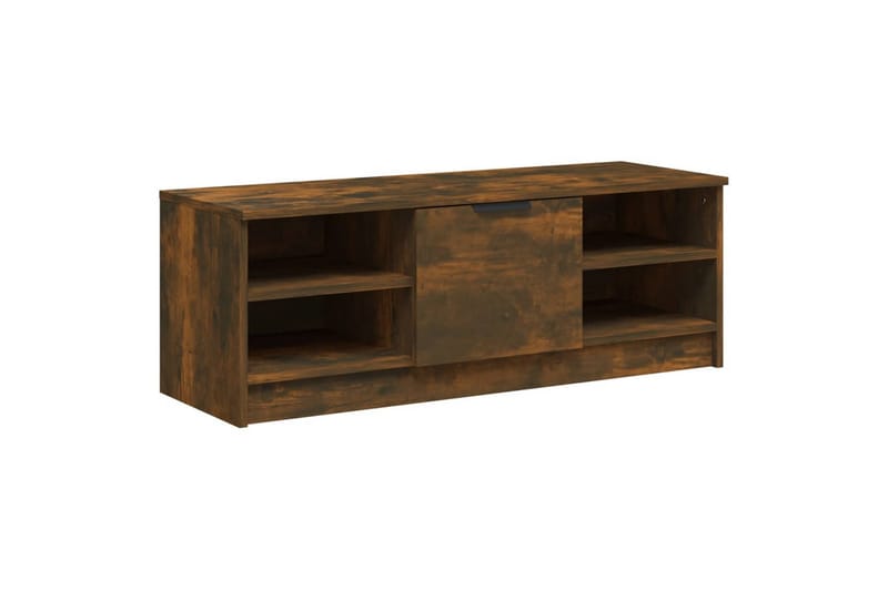 beBasic TV-benk røkt eik 102x35,5x36,5 cm konstruert tre - Brun - Møbler - Mediamøbel & tv møbel - TV-benk & mediabenk