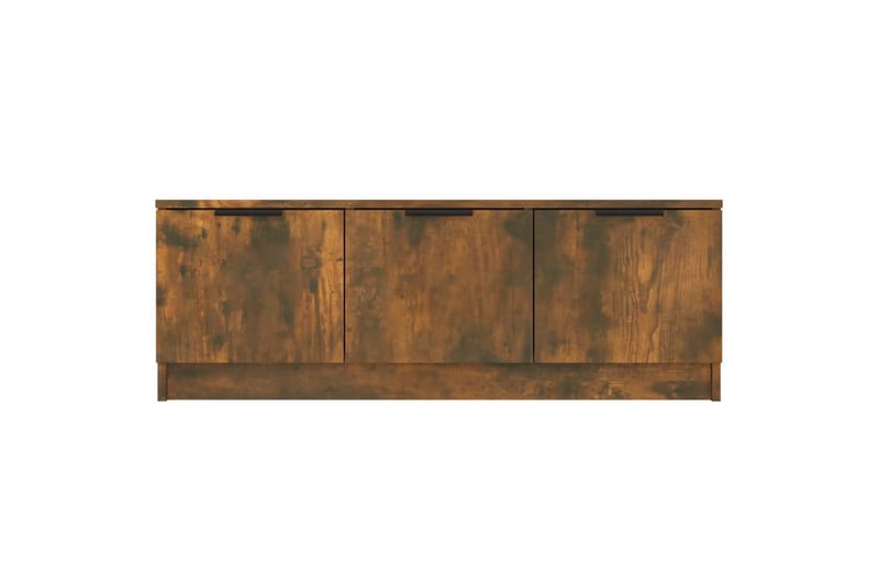 beBasic TV-benk røkt eik 102x35x36,5 cm konstruert tre - Brun - Møbler - Mediamøbel & tv møbel - TV-benk & mediabenk