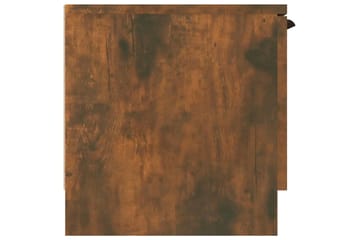 beBasic TV-benk røkt eik 102x35x36,5 cm konstruert tre - Brun - Møbler - Mediamøbel & tv møbel - TV-benk & mediabenk