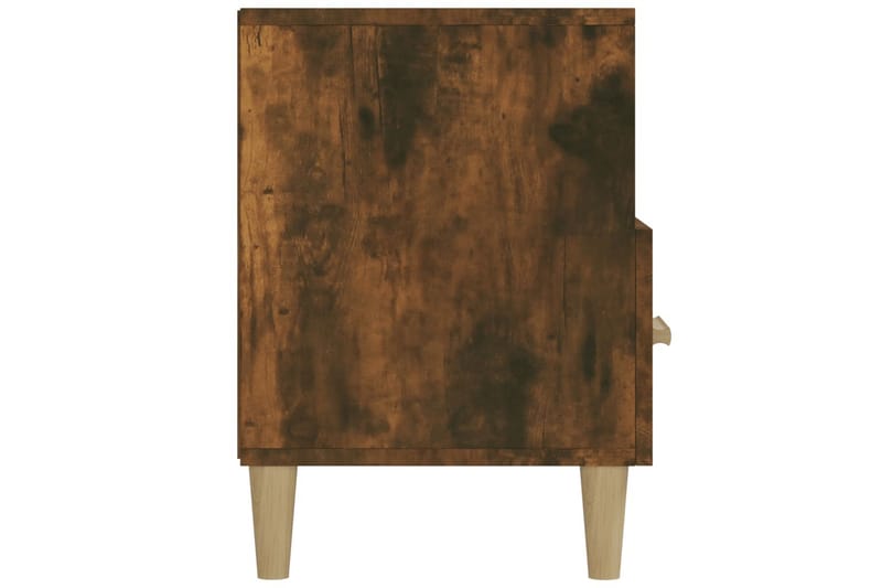 beBasic TV-benk røkt eik 102x36x50 cm konstruert tre - Brun - Møbler - Mediamøbel & tv møbel - TV-benk & mediabenk