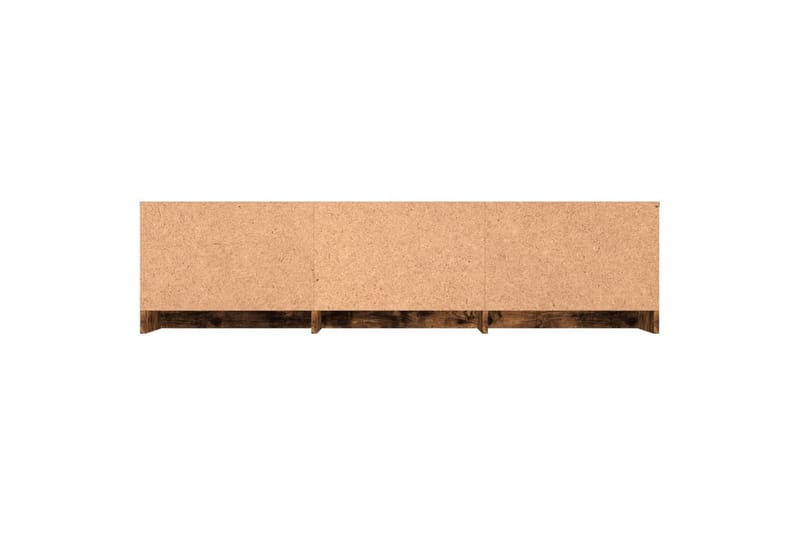 beBasic TV-benk røkt eik 140x40x35,5 cm konstruert tre - Brun - Møbler - Mediamøbel & tv møbel - TV-benk & mediabenk