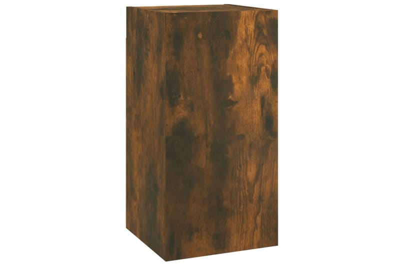 beBasic TV-benk røkt eik 30,5x30x60 cm konstruert tre - Brun - Møbler - Mediamøbel & tv møbel - TV-benk & mediabenk