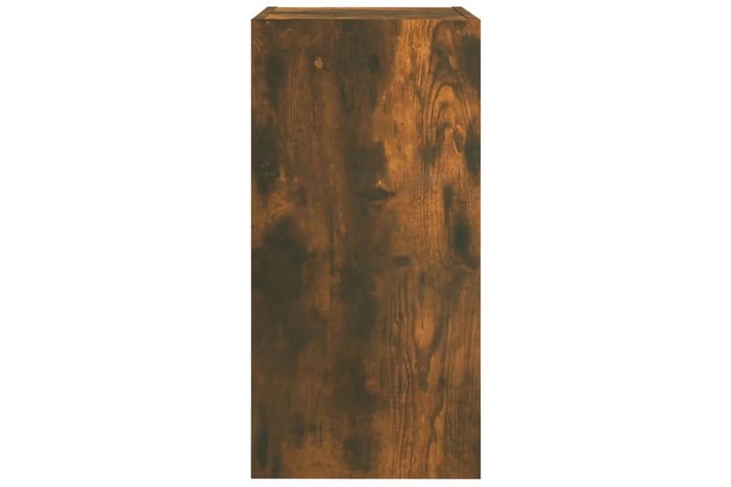 beBasic TV-benk røkt eik 30,5x30x60 cm konstruert tre - Brun - Møbler - Mediamøbel & tv møbel - TV-benk & mediabenk