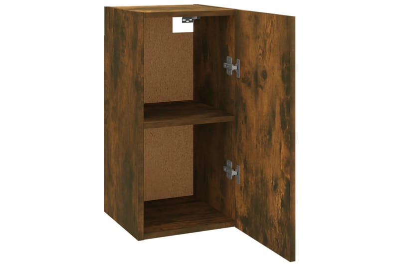 beBasic TV-benk røkt eik 30,5x30x60 cm konstruert tre - Brun - Møbler - Mediamøbel & tv møbel - TV-benk & mediabenk