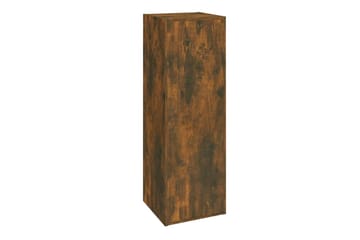 beBasic TV-benk røkt eik 30,5x30x90 cm konstruert tre - Brun - Møbler - Mediamøbel & tv møbel - TV-benk & mediabenk