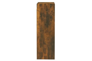 beBasic TV-benk røkt eik 30,5x30x90 cm konstruert tre - Brun - Møbler - Mediamøbel & tv møbel - TV-benk & mediabenk