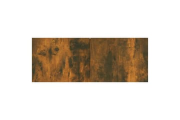 beBasic TV-benk røkt eik 80x30x30 cm konstruert tre - Brun - Møbler - Mediamøbel & tv møbel - TV-benk & mediabenk