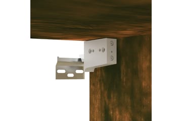 beBasic TV-benk røkt eik 80x30x30 cm konstruert tre - Brun - Møbler - Mediamøbel & tv møbel - TV-benk & mediabenk